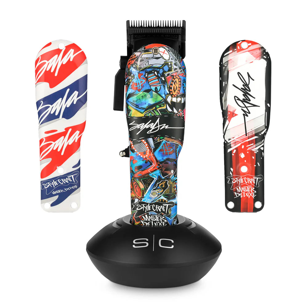StyleCraft Rebel Super-Torque Modular Cordless Clipper w/ Echo Blade - King Saladeen Limited Edition