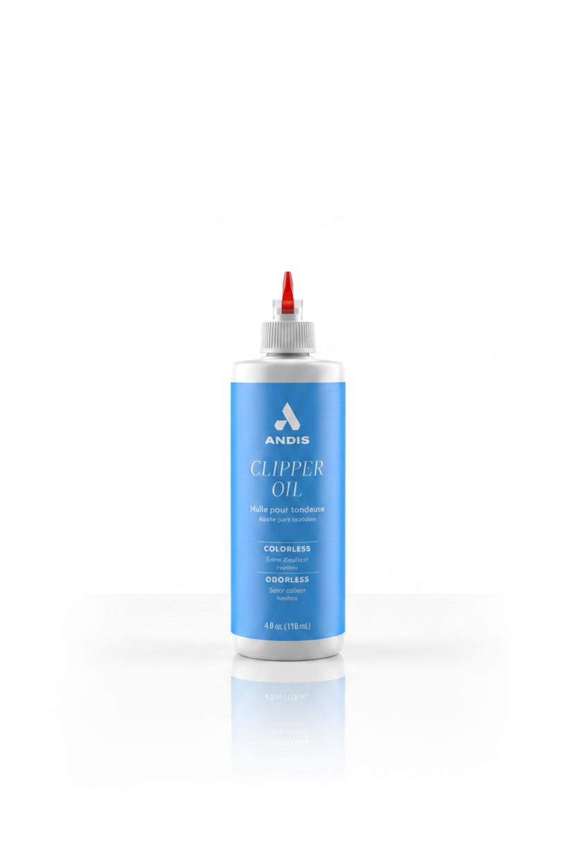 Andis Clipper Oil White Background