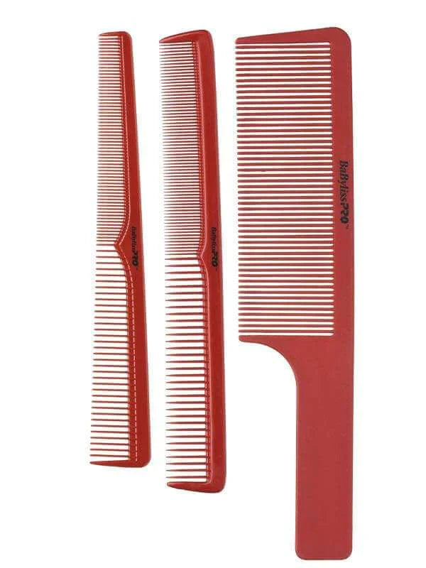 BaByliss Barberology Red Comb Set